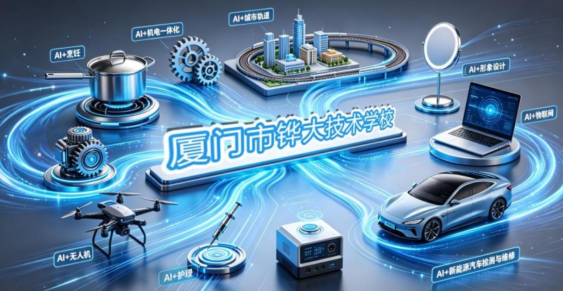 厦门市铧大技术学校打造“AI+”全专业职教新高地